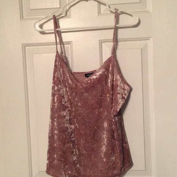Pink Velvet Tank - Picture 2 of 2
